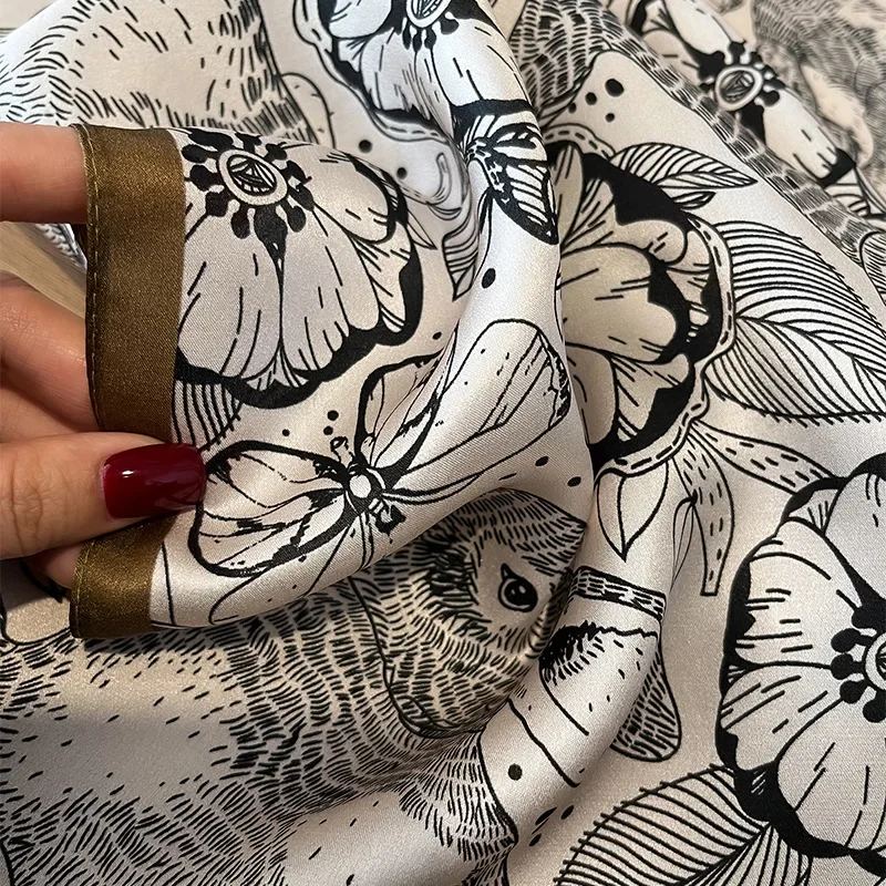 100% Silk Square For Women Cla - Shawl Wrap Winter review and price