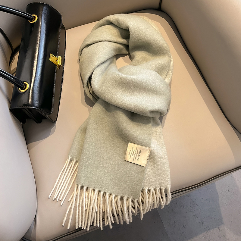 New 100% Wool Scarf Men Women  - Wool Scarf Men review and price