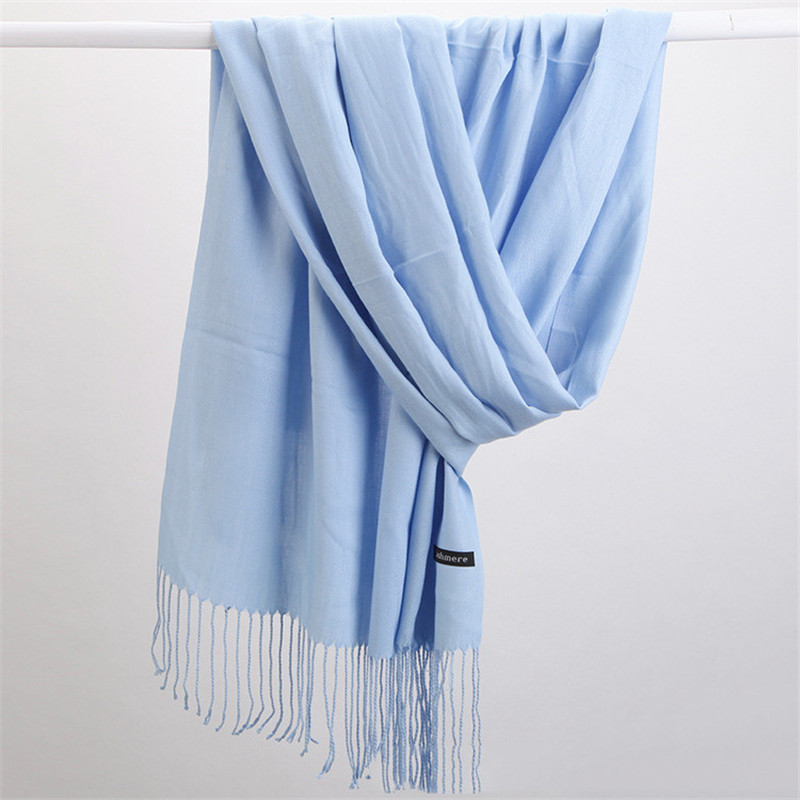 Fashion Solid Color 2023 Women - Shawl Wrap Winter review and price