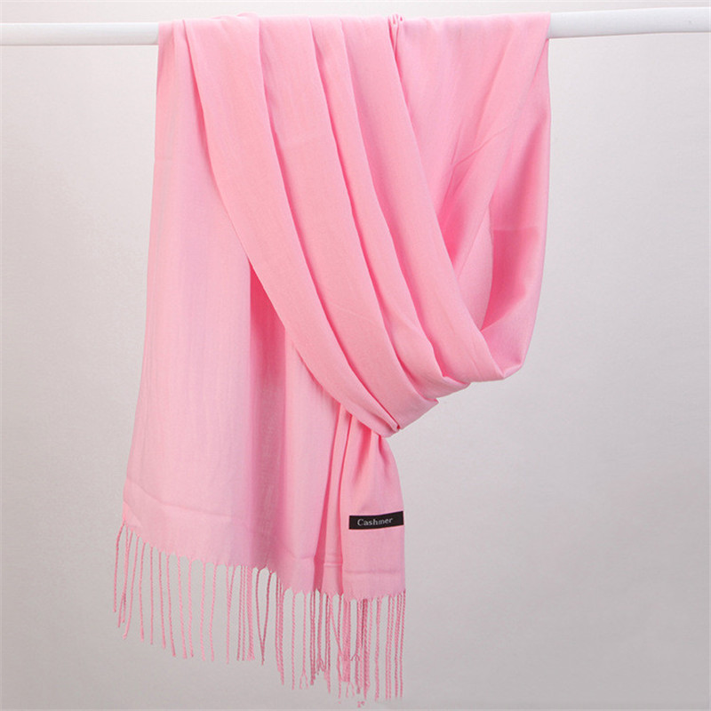 Fashion Solid Color 2023 Women - Shawl Wrap Winter review and price