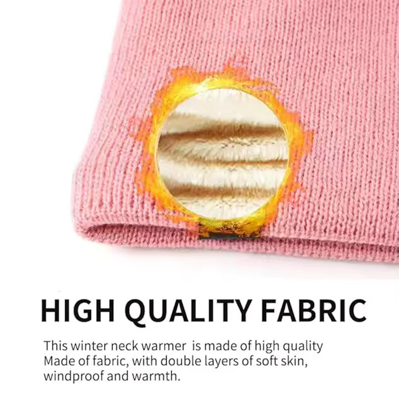 Winter Warm Knitted Neck Scarf - Wool Scarf Men review and price