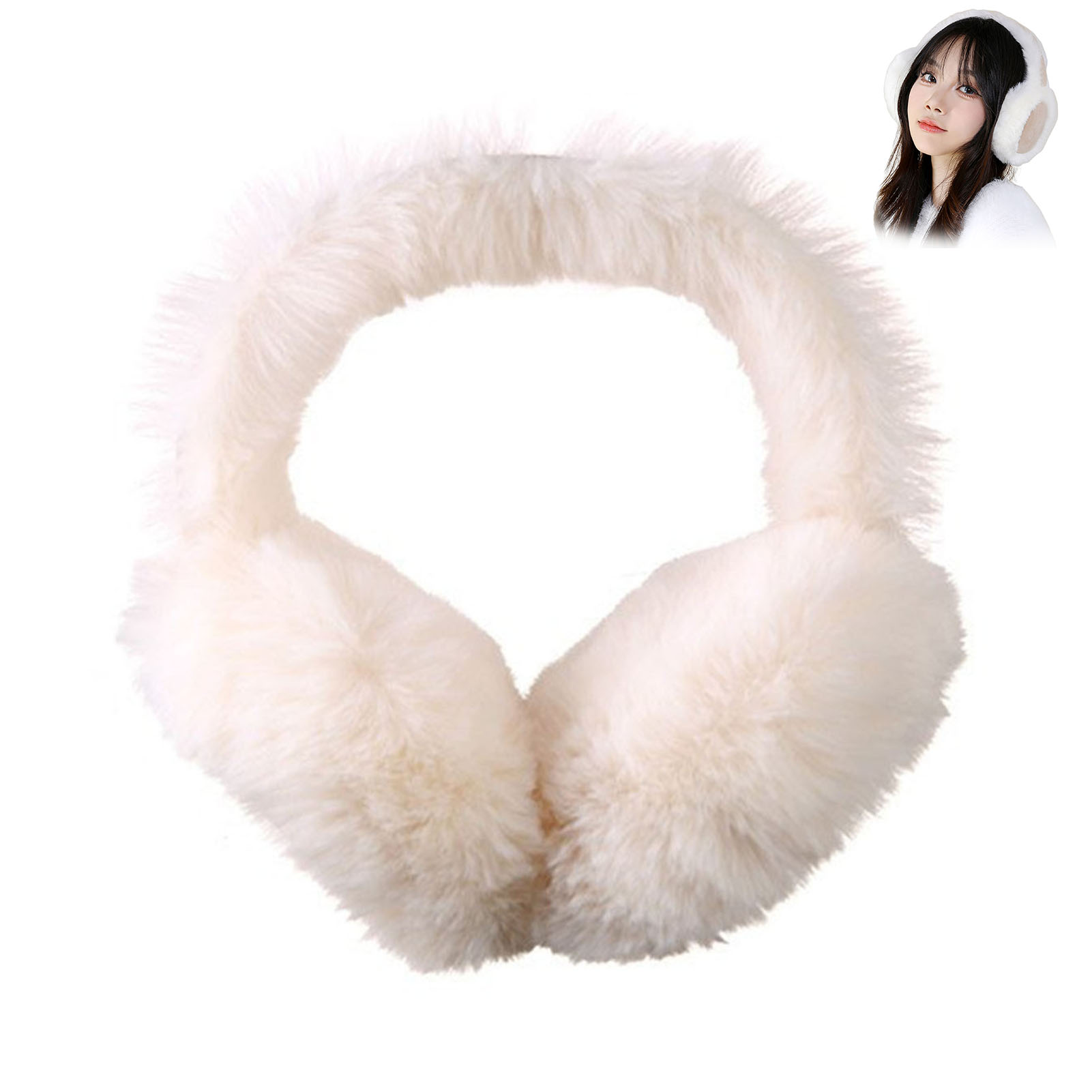 Windproof Earmuffs Plush Warm  - Earmuffs Foldable review and price