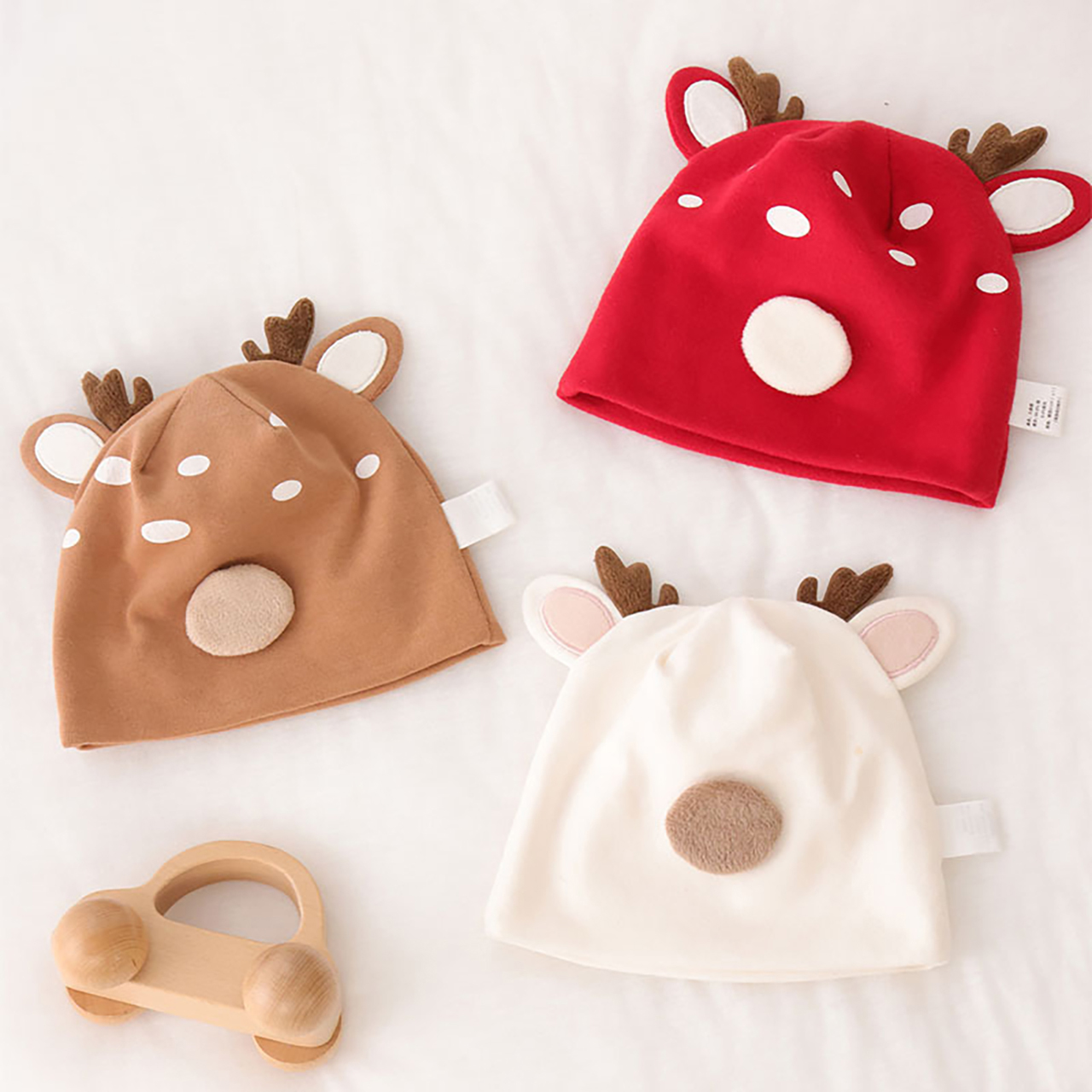 Cute Little Deer Baby Fetal Ha - Knit Beanie Hat Warm review and price