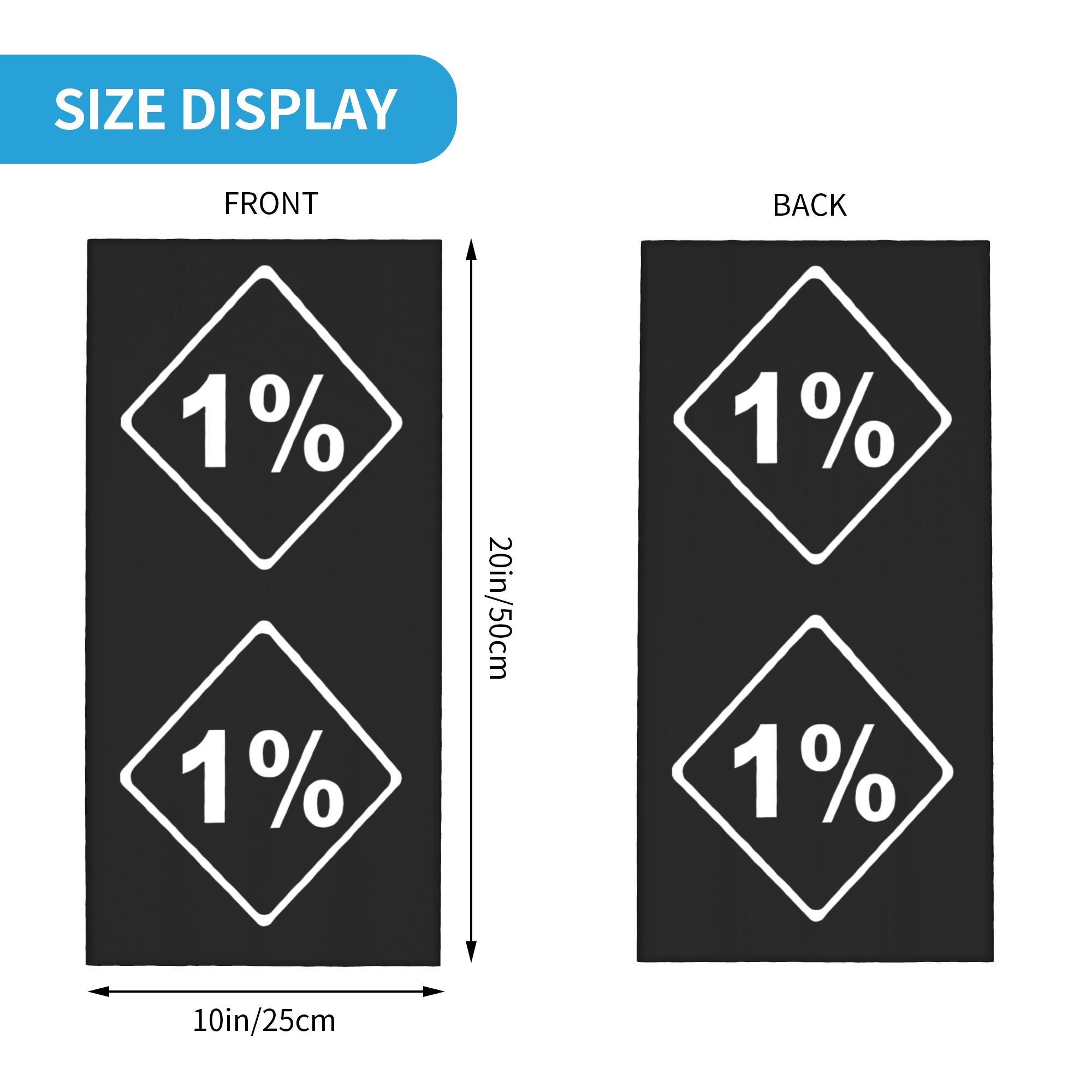 Custom One Percenter 1% Neck G - Neck Gaiter Fleece review and price